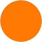 Orange cirkelbillede